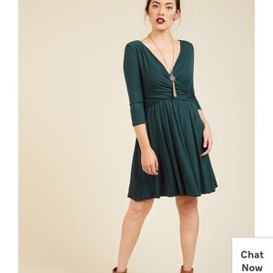Pine Green Dress
